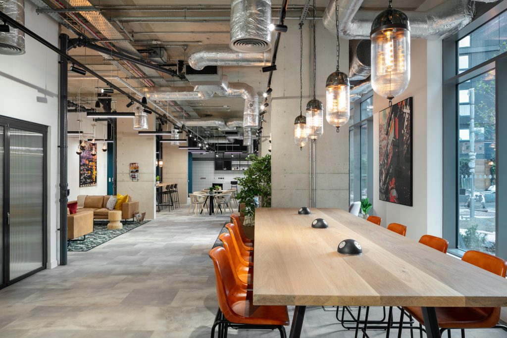 Affinity Living Resident's Lounge high chairs