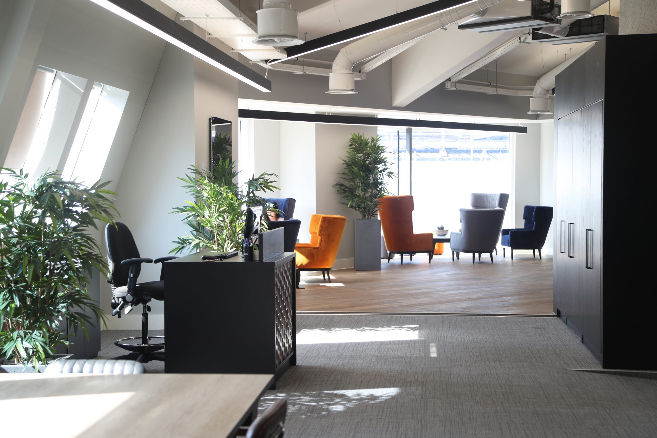 Citypress HQ reception area