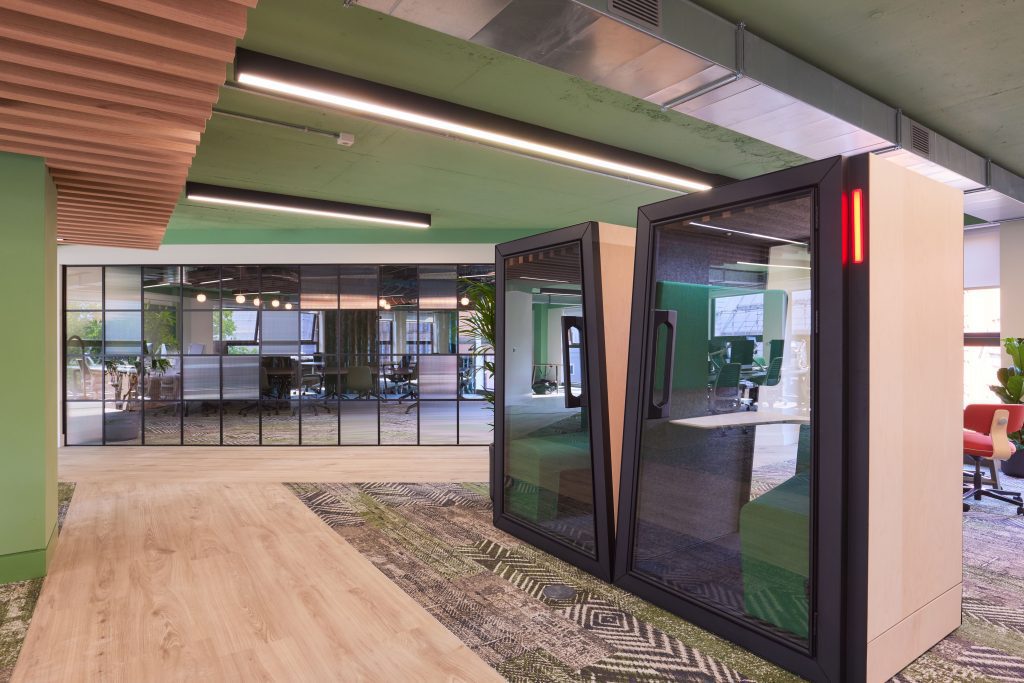 Bruntwood Head Office meeting pods