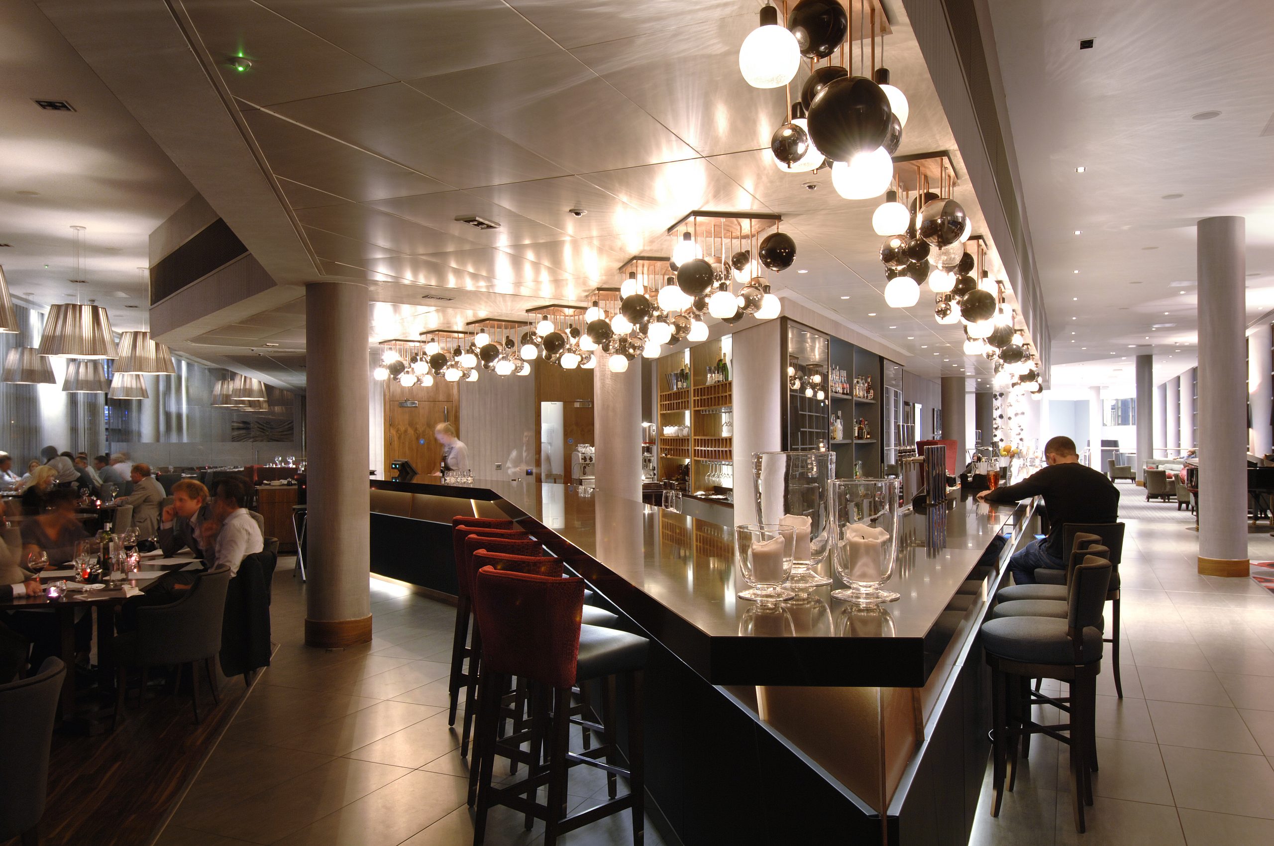 Hotel La Tour dining room bar