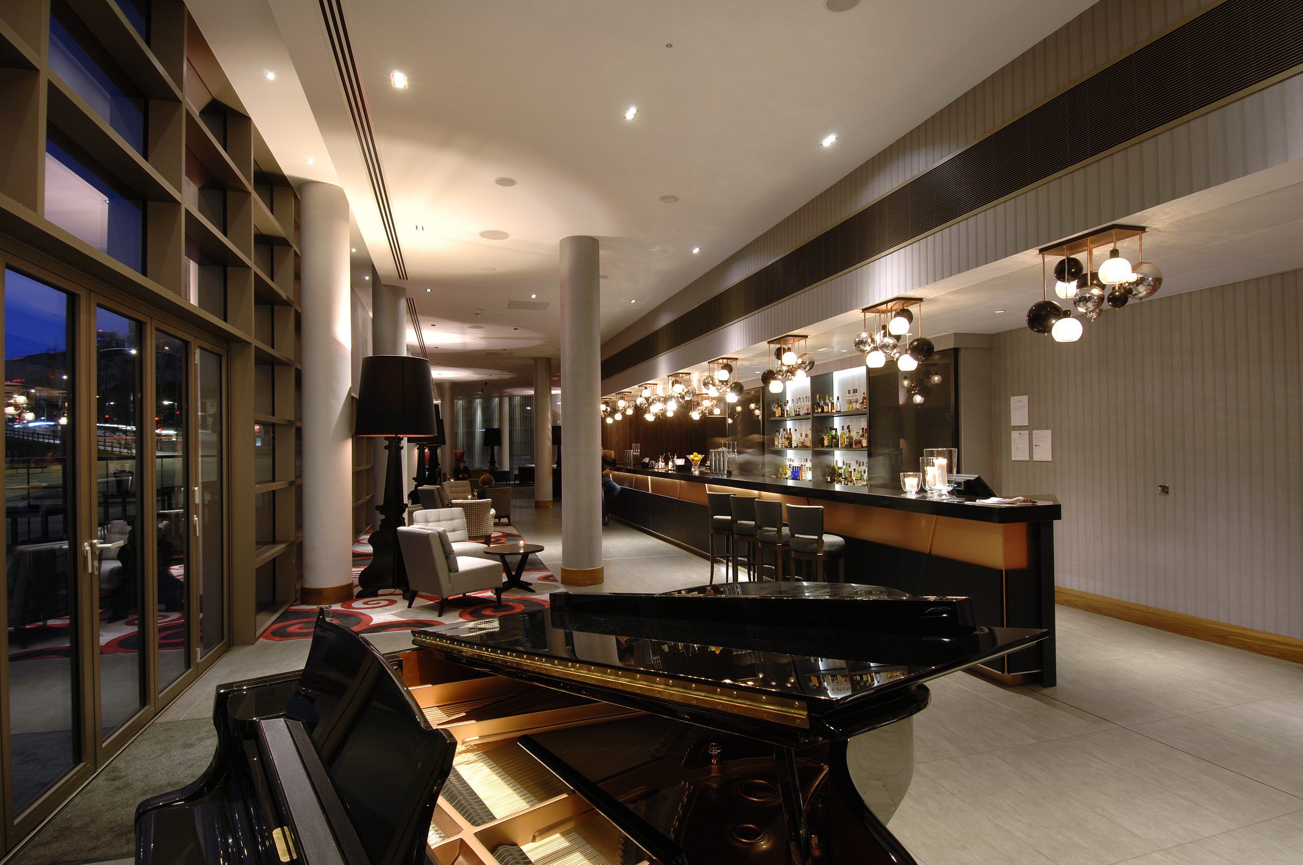 Hotel La Tour bar area